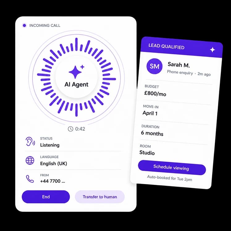 AI Voice Agents & Lead Response