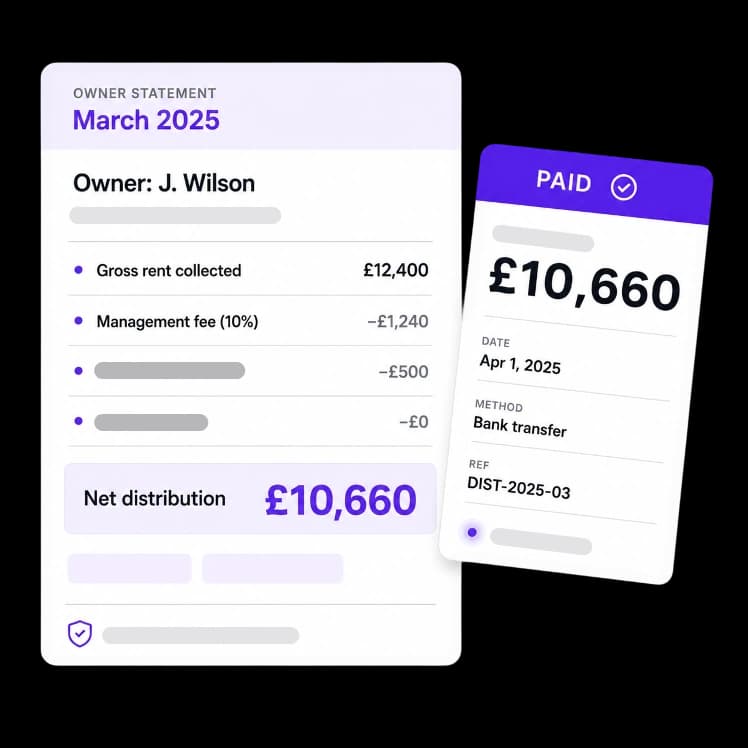 Automated Owner Statements & Distributions