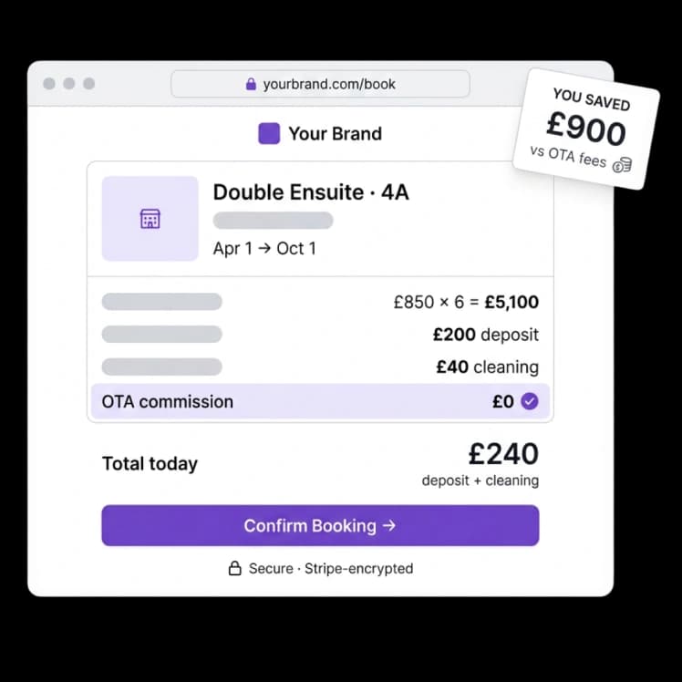 Direct Booking Engine