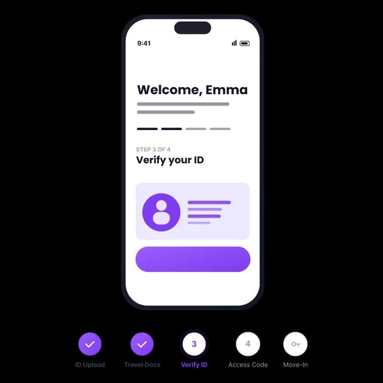 Self-service resident actions