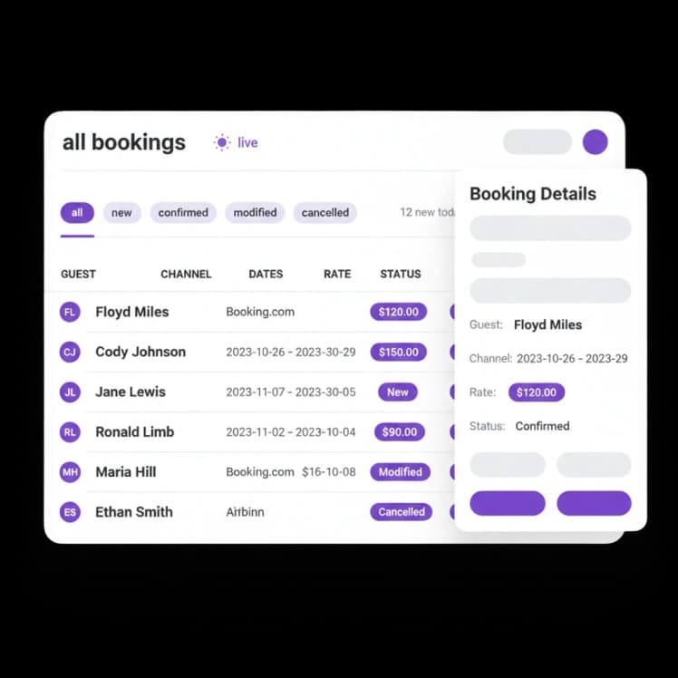 Centralized Booking Management