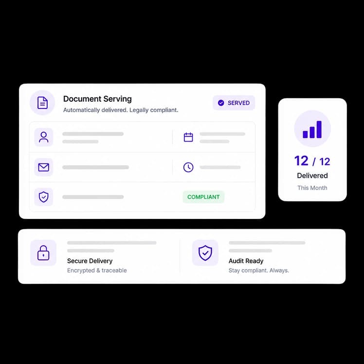 Automated Document Serving & Compliance