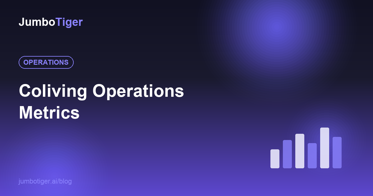 Coliving Operations Metrics