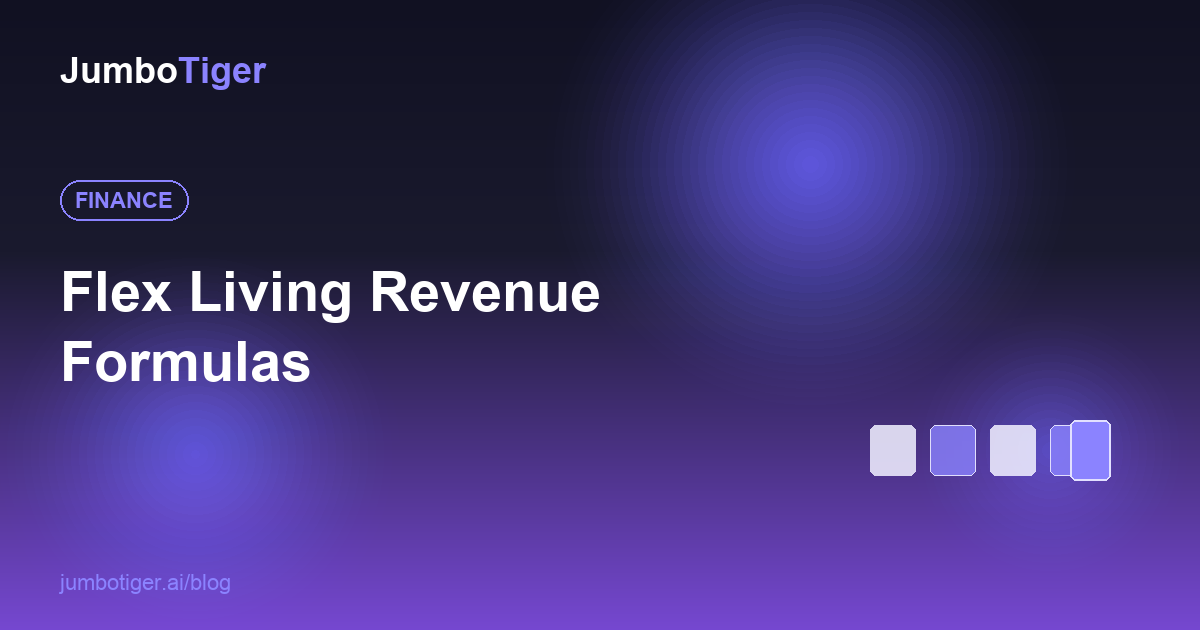 Flex Living Revenue Formulas