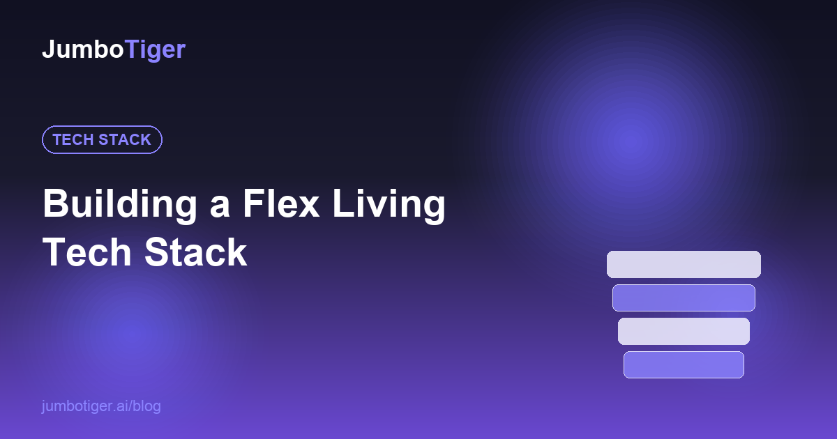 Flex Living Tech Stack