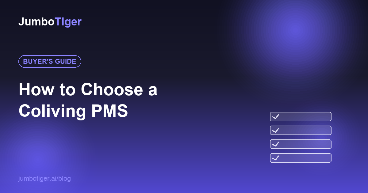 How To Choose Coliving Pms